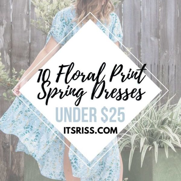10 Floral Print Spring Dresses Under $25