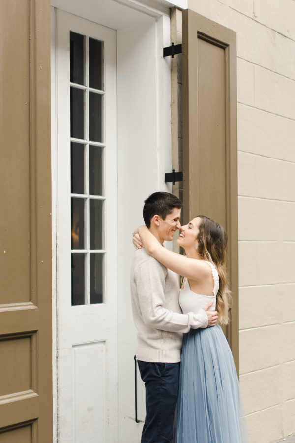 Royal House on Royal Street | New Orleans Engagement Photos in the French Quarter